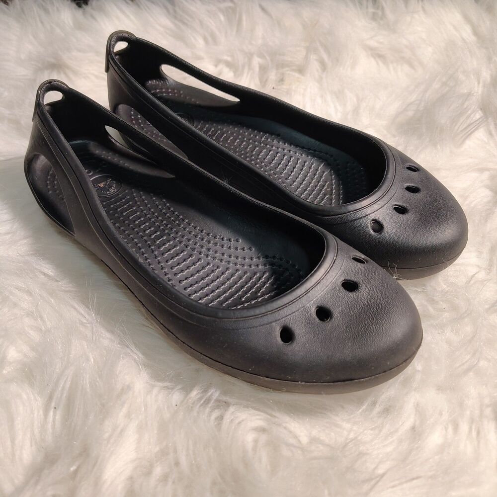 Crocs Kadee Women's Flat - Black (11215)